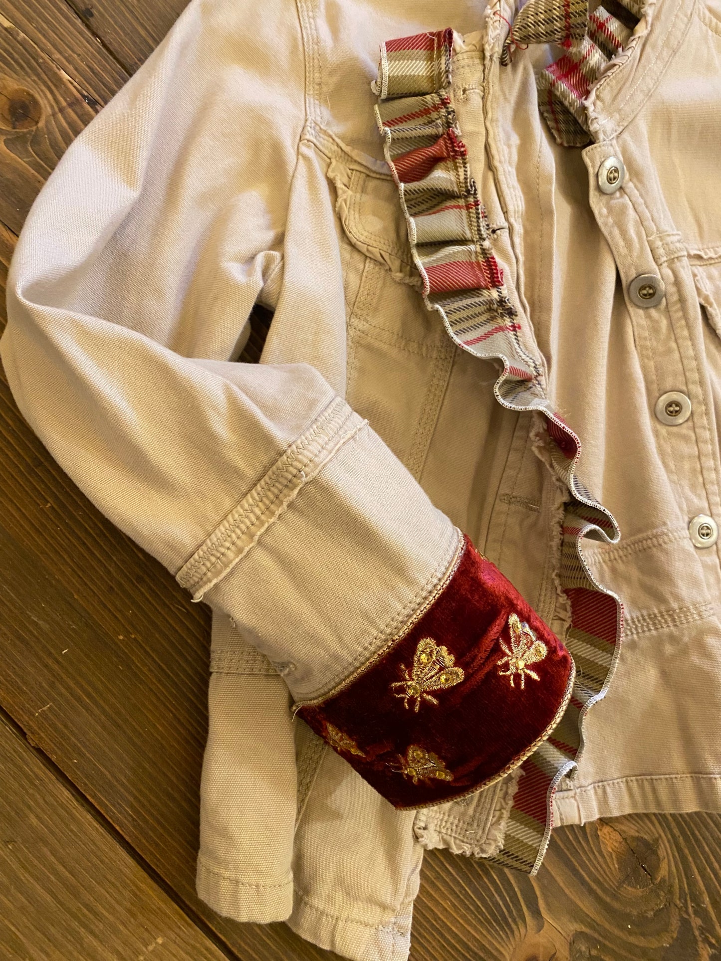 Creamy Denim Jacket
