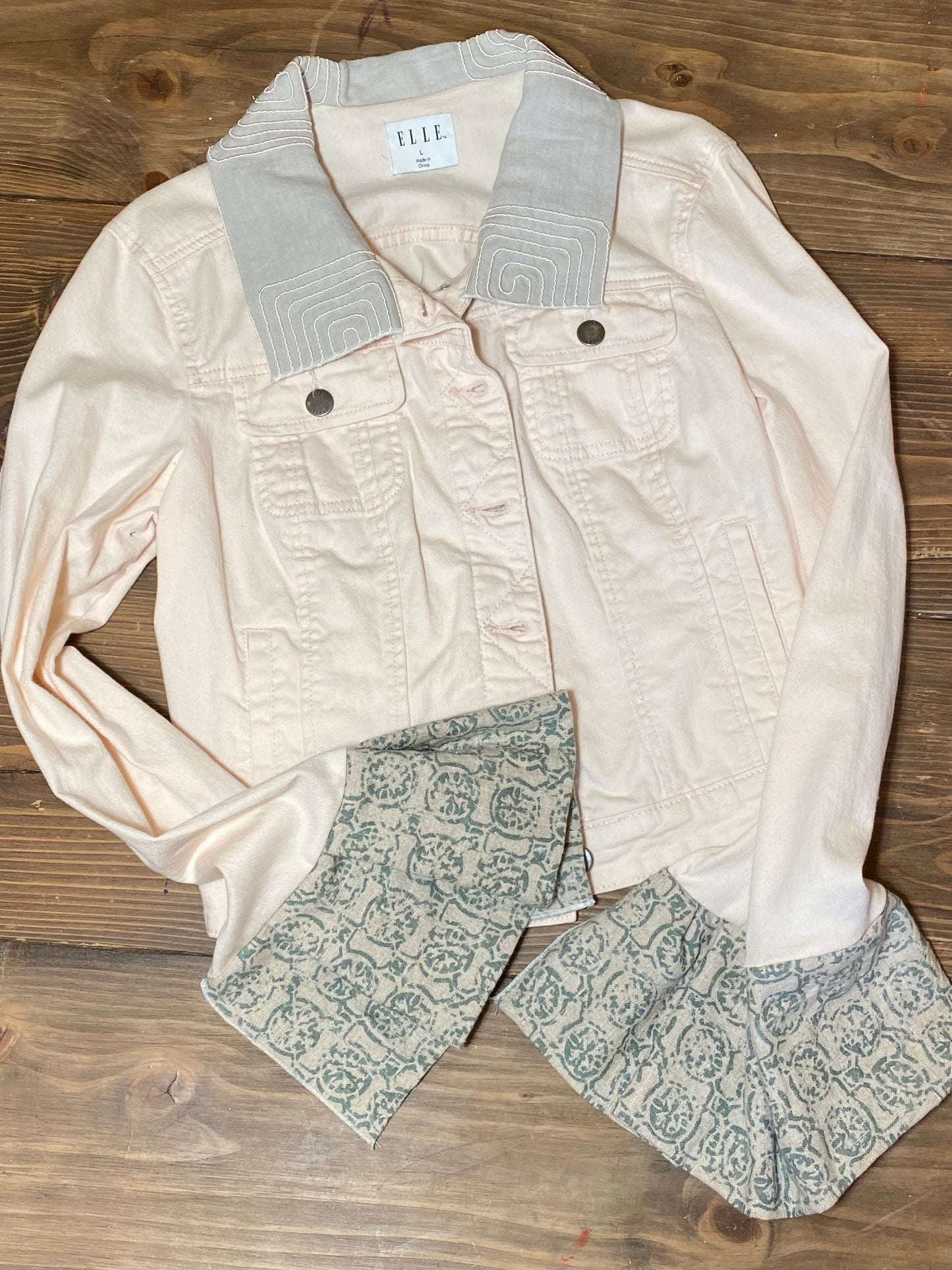 Creamy Denim Jacket