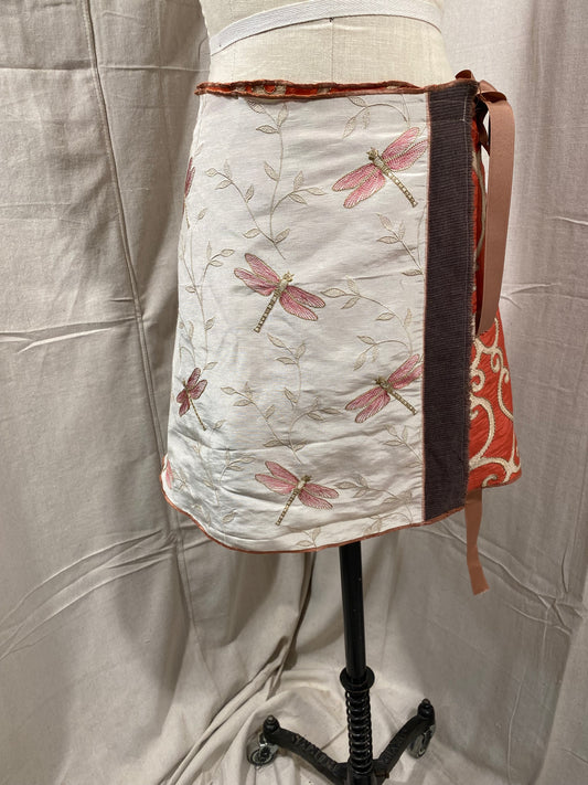 CharleyGirl Wrap Skirt- Dragonflies