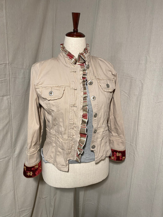 Creamy Denim Jacket
