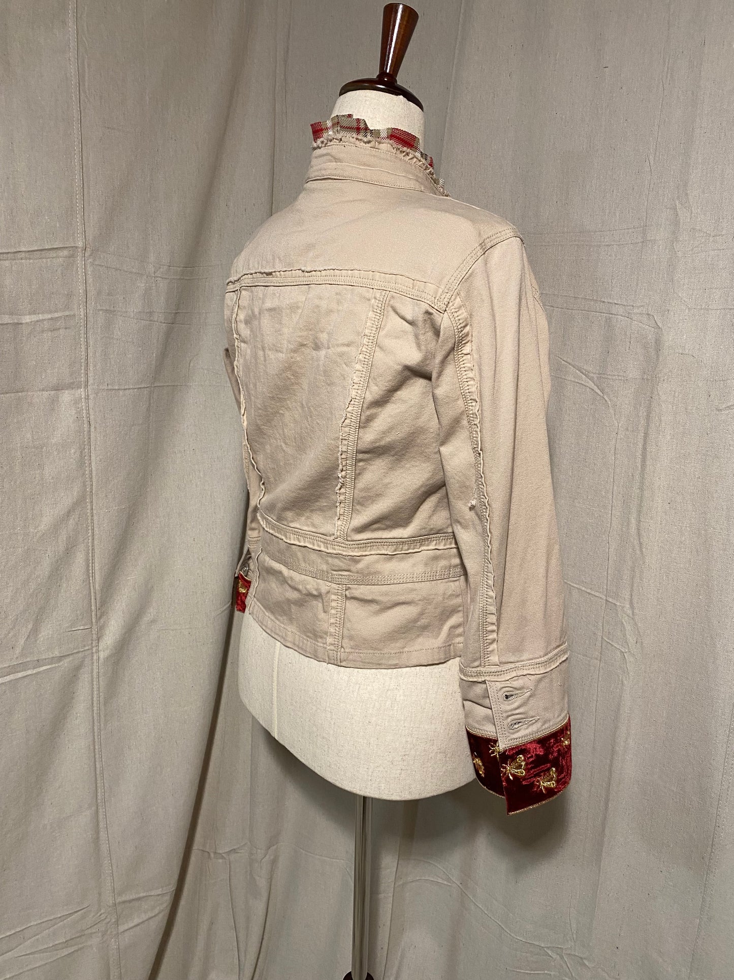 Creamy Denim Jacket