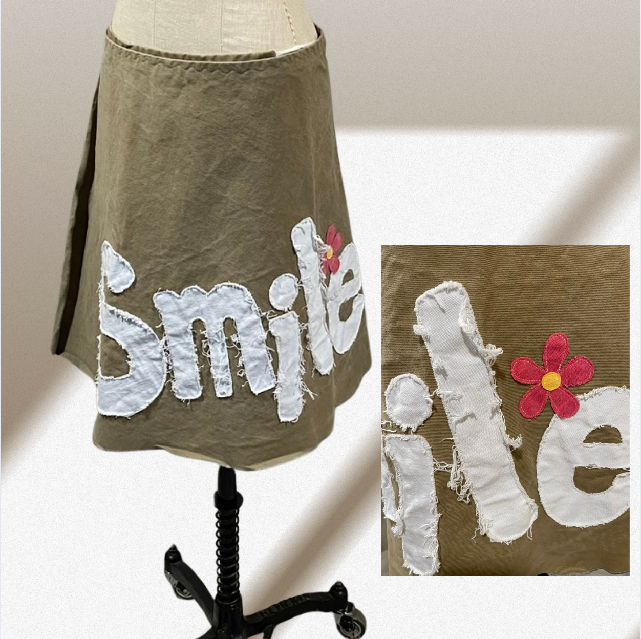 Smile! CharleyGirl Wrap Skirt