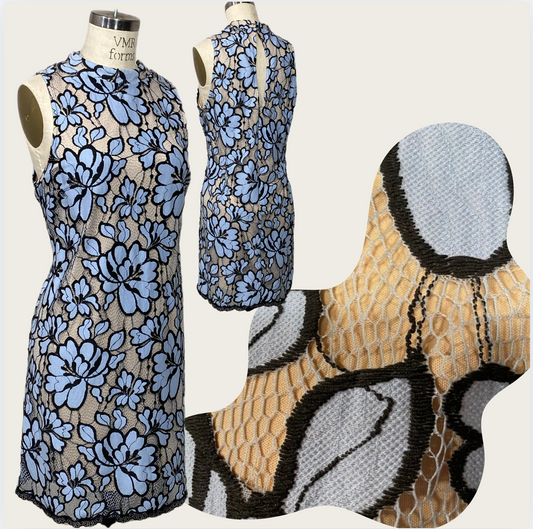 Blue Floral Dress