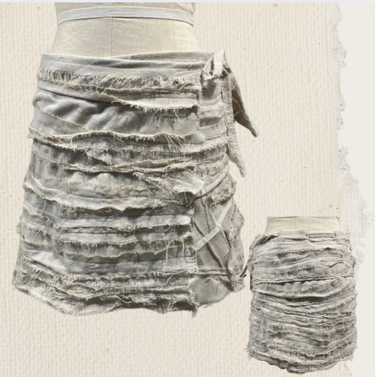 Organic Cotton Wrap Skirt